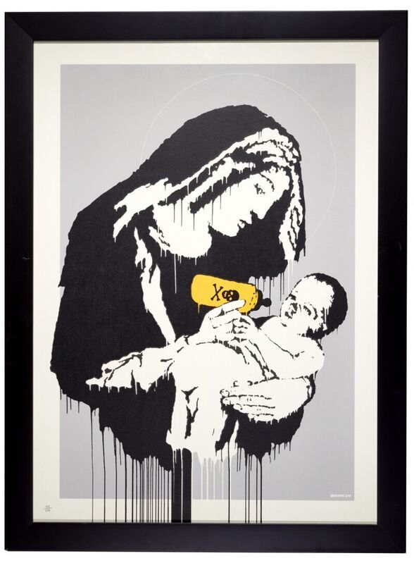 Banksy, ‘Toxic Mary’, 2003, Print, Screen-print in colors on wove paper, MoonStar Fine Arts Advisors