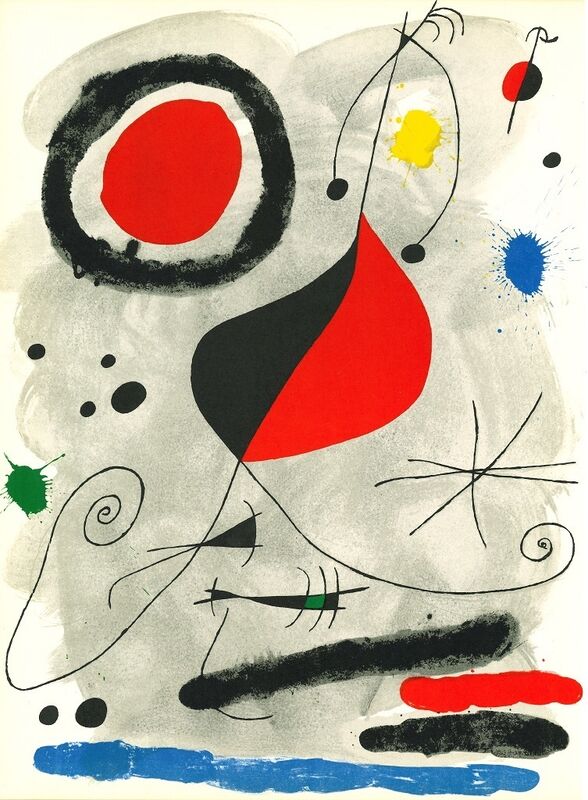 Joan Miró, ‘Abstract Composition’, 1964, Print, Lithograph on paper., Wallector