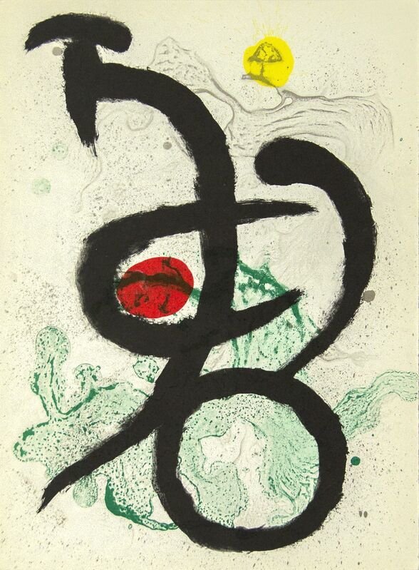 Joan Miró, ‘Barbaric Dance I’, 1963, Print, Original lithograph in colors, Heather James Fine Art Gallery Auction