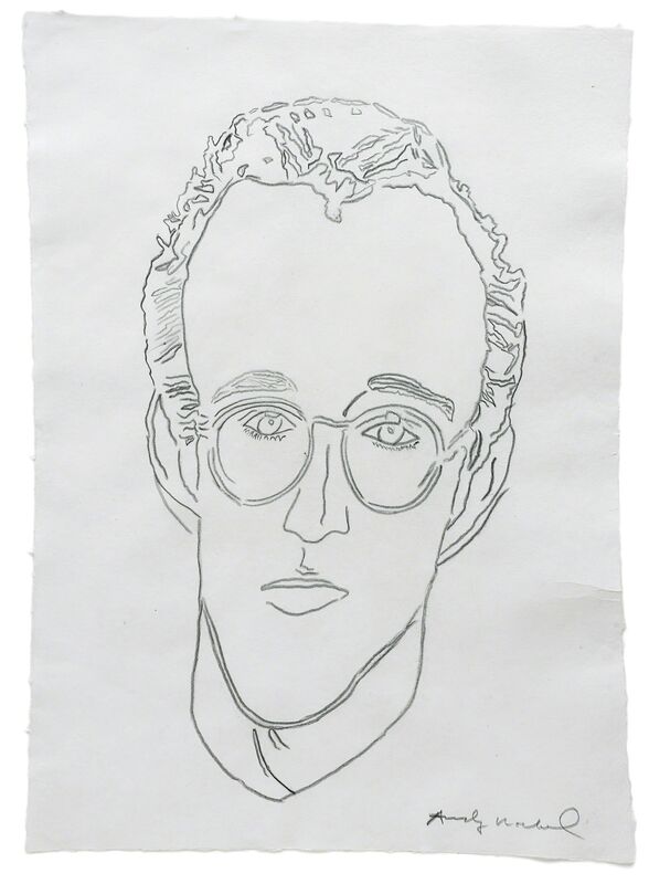 Andy Warhol, ‘Untitled (Keith Haring)’, n.d., Drawing, Collage or other Work on Paper, Graphite on paper, Phillips