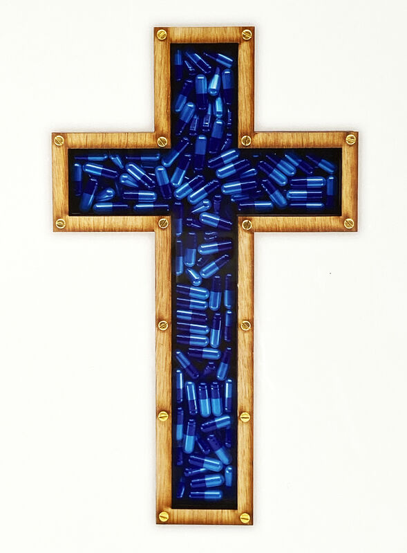 Imbue, ‘'Drug Lord' (blue)’, 2020, Print, Lithograph print on 290gsm high-gloss art paper., Signari Gallery