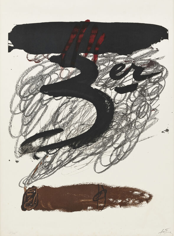 Antoni Tàpies, ‘Festival Internacional de Cadaqués’, 1972, Print, Lithograph, Seoul Auction