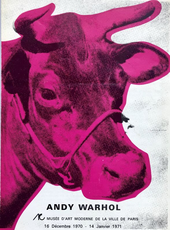 Andy Warhol, ‘Andy Warhol Musee d’Art Moderne catalog (Warhol Cow)’, 1970, Ephemera or Merchandise, Offset printed, Lot 180 Gallery