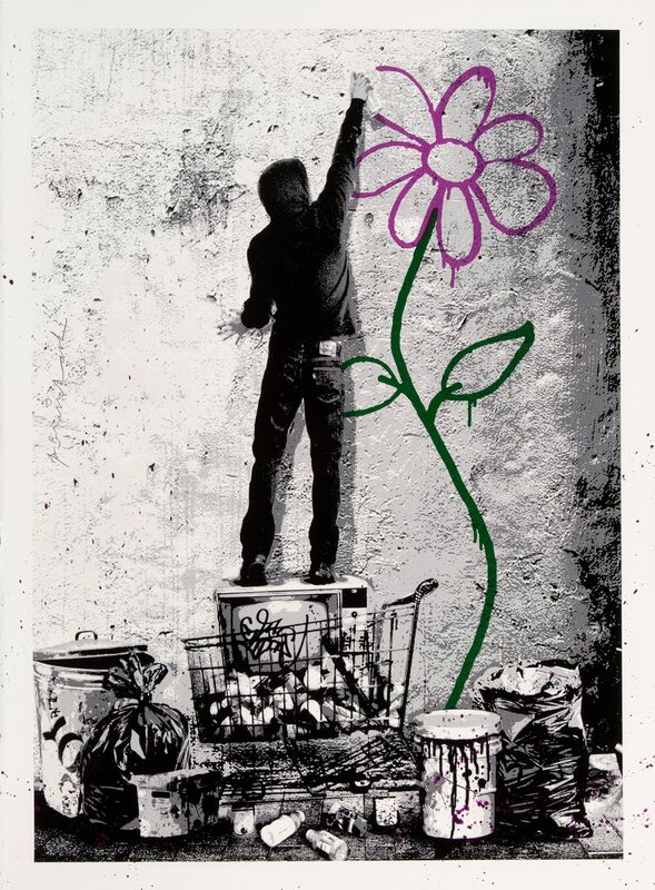 Mr. Brainwash, ‘Eternity’, 2013, Print, Screenprint in colors with hand-embellishments on Archival Art paper, with date and artist's thumbprint verso, Heritage Auctions