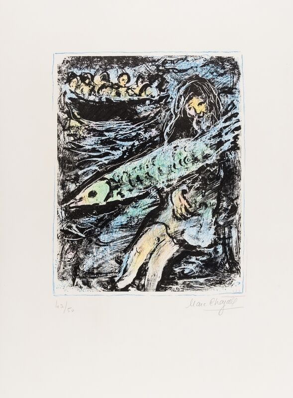 Marc Chagall, ‘Jonah II (Mourlot 660)’, 1972, Print, Lithograph printed in colours, Forum Auctions