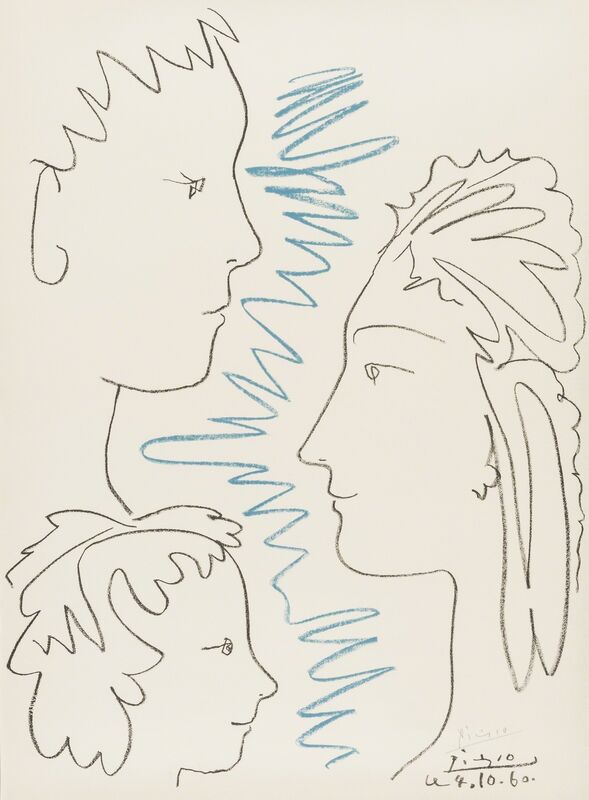 Pablo Picasso, ‘Arte et Solidartite (Czwiklitzer 197)’, 1960, Print, Lithograph printed in colours on Arches paper, Forum Auctions