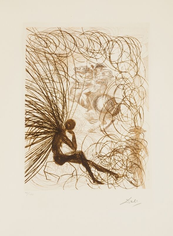 Salvador Dalí, ‘Napoleon (Field 70-8; M&L 430b)’, 1970, Print, Etching printed in sepia, Forum Auctions