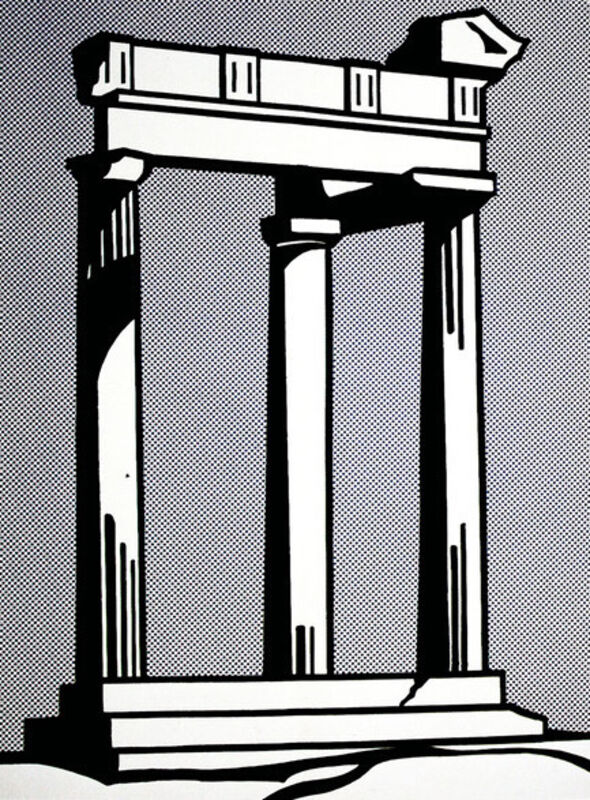 Roy Lichtenstein, ‘Temple ’, 1964, Print, Offset Lithograph, Wallector