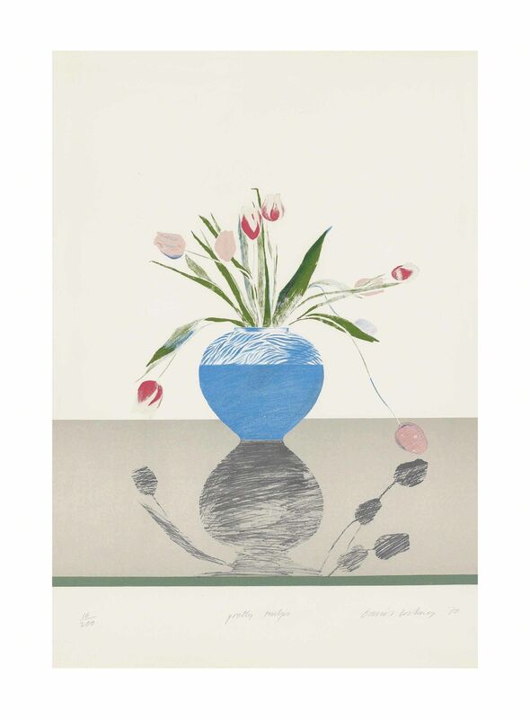 David Hockney, ‘Pretty Tulips’, 1969-70, Print, Lithograph in colours on wove paper, Christie's