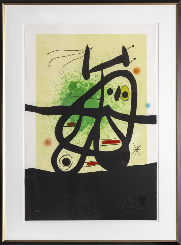 Joan Miró, ‘L’Oiseau Mongol’, 1969, Print, Etching, Aquatint and Carborundum, RoGallery