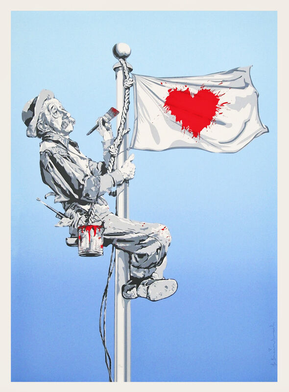 Mr. Brainwash, ‘One Love’, 2011, Print, Screen print in colours on archival paper, Tate Ward Auctions