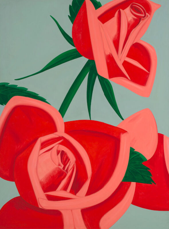Alex Katz, ‘Rose Bud’, 2018, Print, Pigment inks on Crane Museo Max paper, Dallas Collectors Club