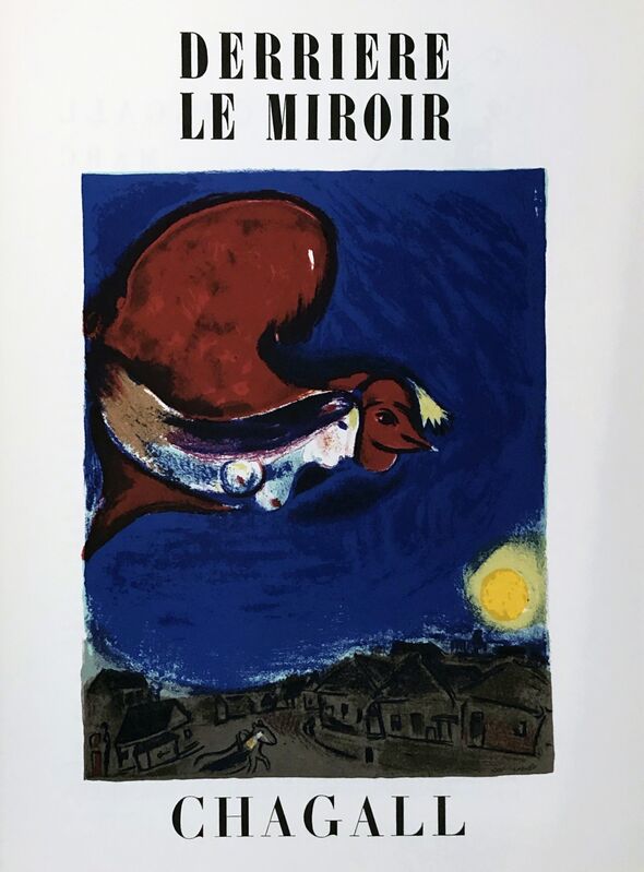 Marc Chagall, ‘Marc Chagall lithograph Derrière le miroir 1950 ’, 1950, Print, Lithograph in colors, Lot 180