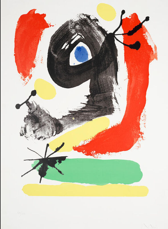 Joan Miró, ‘Untitled’, 1964, Print, Screenprint in colours on thin wove, Hidden