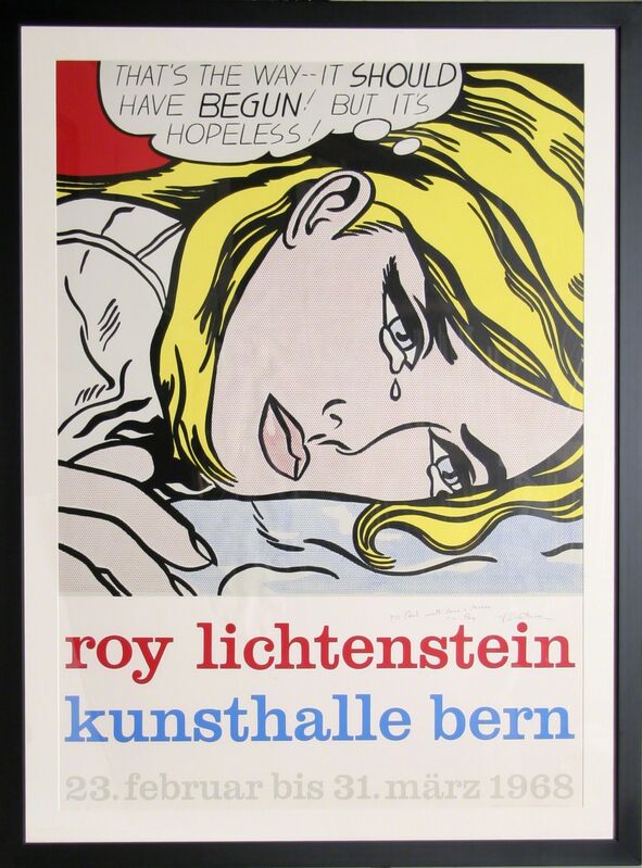 Roy Lichtenstein, ‘Kunsthalle Bern’, 1968, Ephemera or Merchandise, Silkscreen, RoGallery