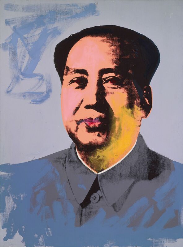 Andy Warhol, ‘Mao’, 1972, Print, Acrylic and silkscreen ink on linen, National Gallery of Victoria 