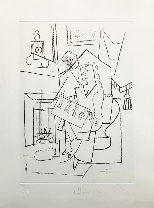 Pablo Picasso, ‘FEMME DANS UN FAUTEUIL’, 1979-1982, Reproduction, LITHOGRAPH ON ARCHES PAPER, Gallery Art