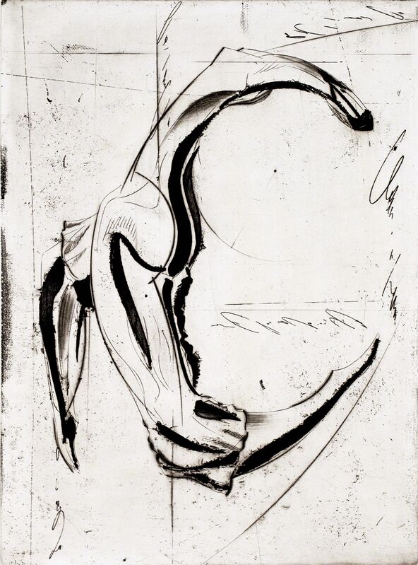 Isaac Kahn, ‘Dancer’, 2014, Print, Etching on Paper, Blue Gallery