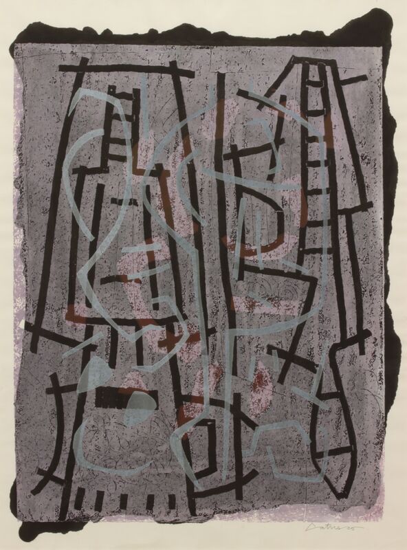 Louis Catusco, ‘Untitled’, unknown, Drawing, Collage or other Work on Paper, Mixed media on paper, Addison Rowe Gallery