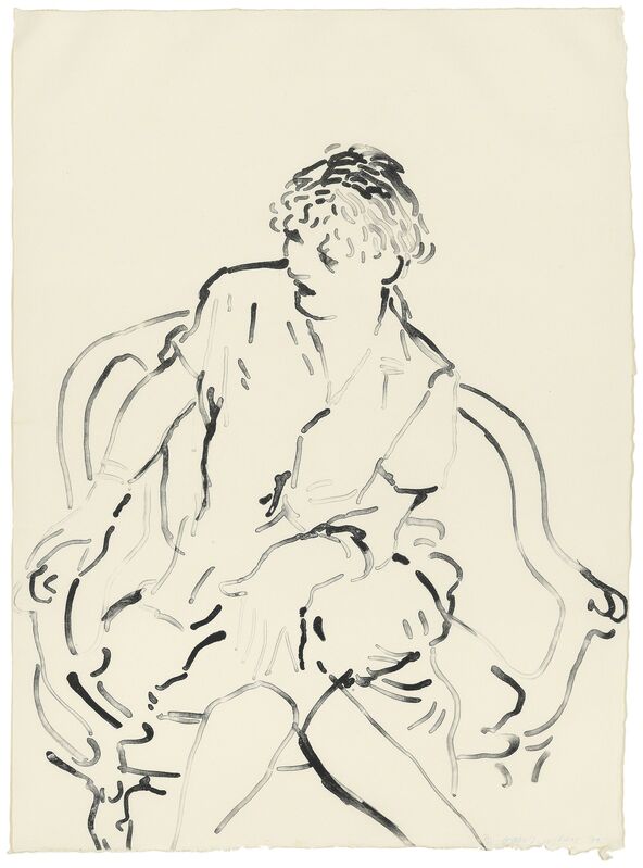 David Hockney, ‘Celia Inquiring’, 1979, Print, Lithograph on Japanese Toyoshi 80 paper, Christie's