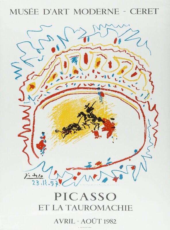 Pablo Picasso, ‘Picasso et la Tauromachie’, 1982, Ephemera or Merchandise, Original lithograph poster, Hans den Hollander Prints