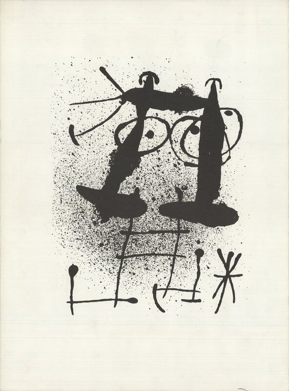 Joan Miró, ‘Untitled’, 1967, Print, Lithograph, ArtWise