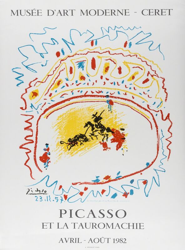 Pablo Picasso, ‘Picasso et la Tauromachie’, 1982, Print, Offset lithographic poster printed in colours on smooth wove paper, Forum Auctions