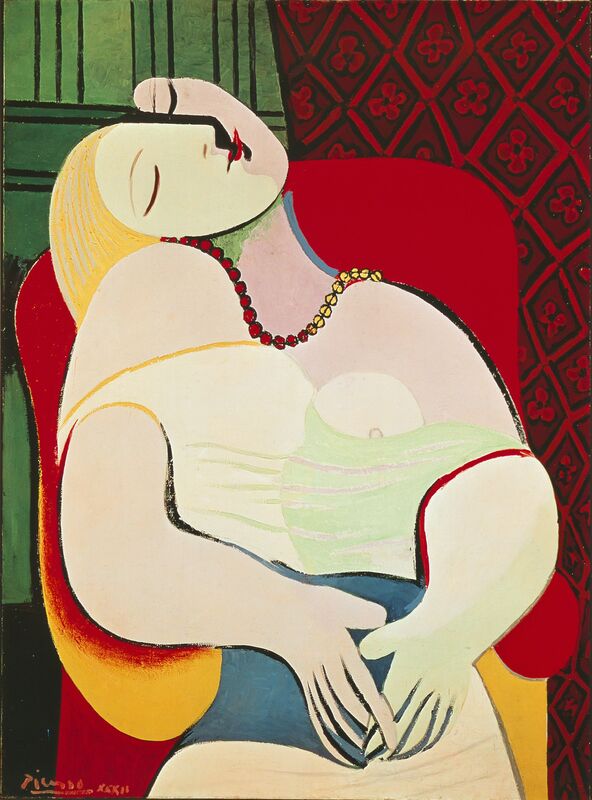 Pablo Picasso, ‘Le Rêve (The Dream)’, 1932, Painting, Oil on canvas, Art Resource