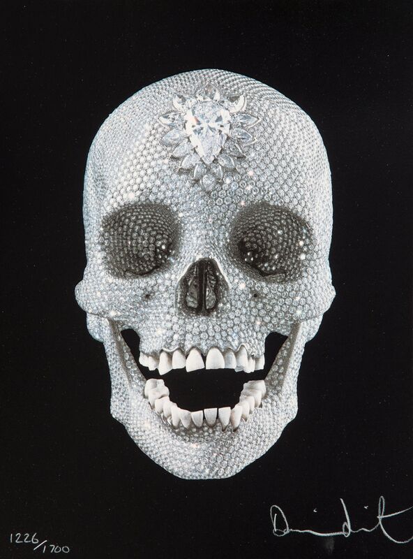 Damien Hirst, ‘For the Love of God’, 2007, Print, Screenhprint in colors with glazes on paper, Heritage Auctions