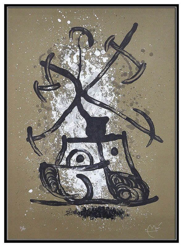 Joan Miró, ‘L'Entraineuse Brun’, 1969, Print, Color Lithograph, Original Art Broker