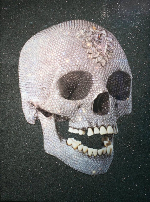 Damien Hirst, ‘Damien Hirst, For the Love of God, Laugh’, 2007, Print, Screenprint with diamond dust, Oliver Cole Gallery