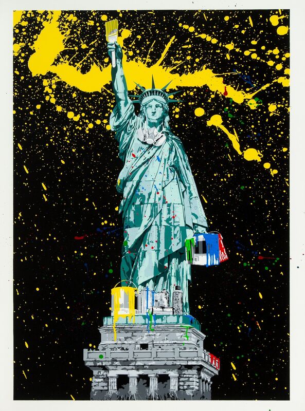 Mr. Brainwash, ‘Liberty’, 2010, Print, Screenprint in colors with acrylic hand-embellishments on Archival Art paper, Heritage Auctions