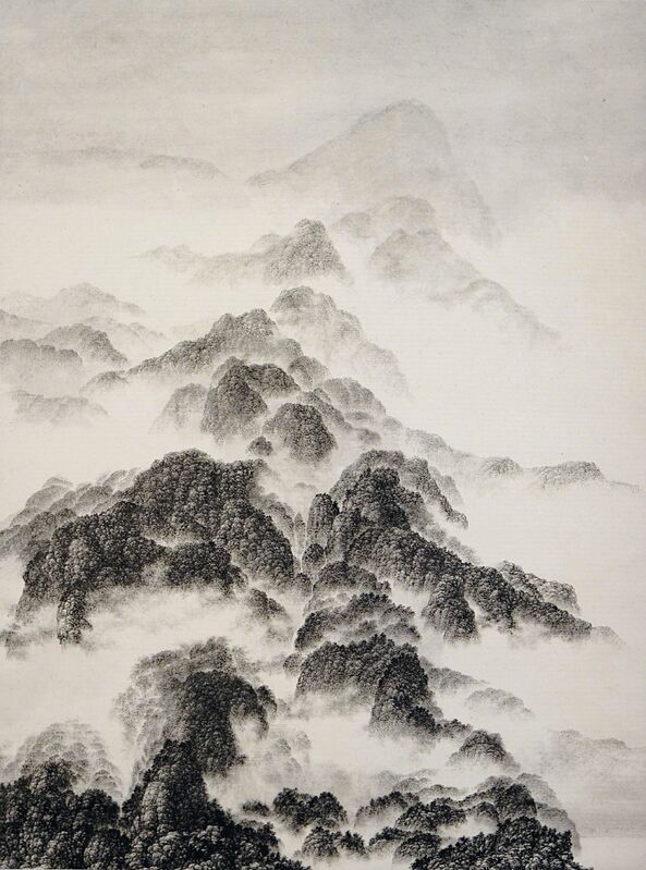 Hsia I-fu, ‘Slight Chill in Early Spring’, 2003, Painting, Ink on Xuan paper, mounted as hanging scroll, M. Sutherland Fine Arts