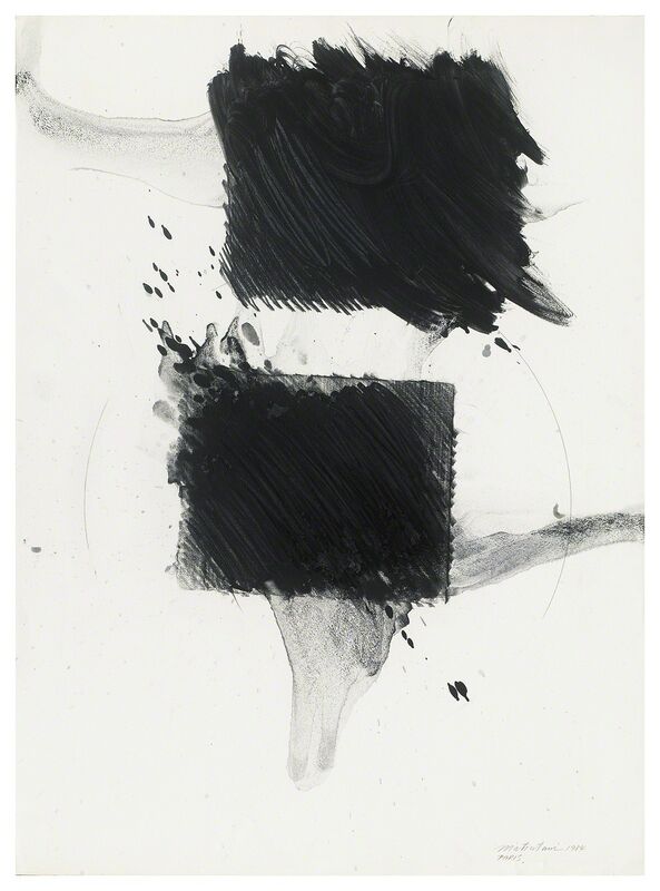 Takesada Matsutani, ‘untitled’, 1984, Drawing, Collage or other Work on Paper, Graphite and turpentine on paper, Japan Art - Galerie Friedrich Mueller
