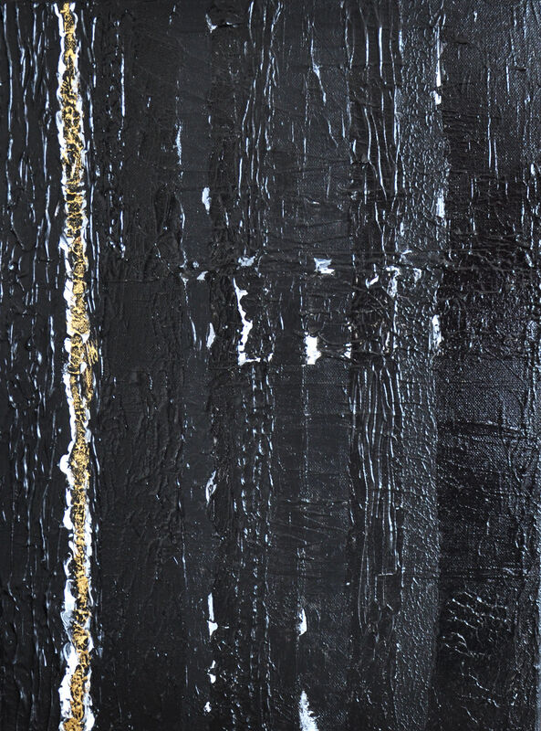 Bridg', ‘Black matter’, 2020, Painting, Acrylic on canvas, Galerie Arnaud