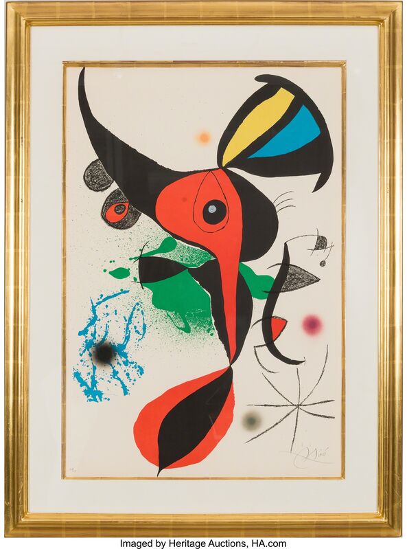 Joan Miró, ‘Oda a Joan Miró’, 1973, Print, Lithograph in colors on Guarro paper, Heritage Auctions
