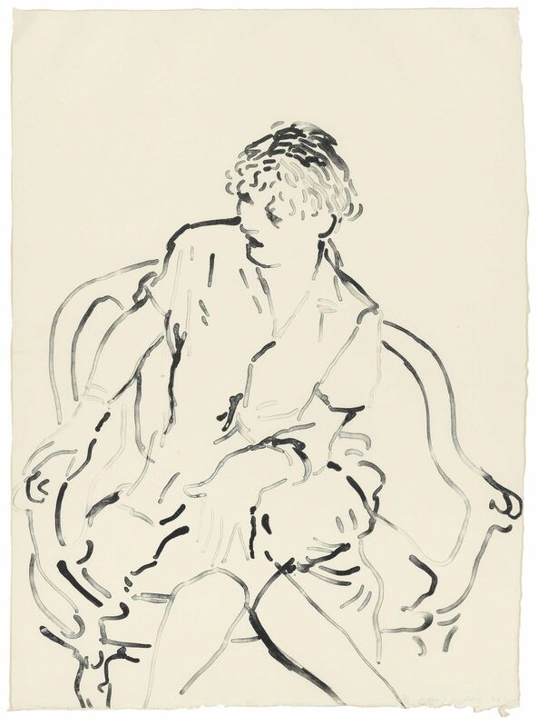 David Hockney, ‘Celia - Inquiring’, 1979, Print, Lithograph on Japanese Toyoshi 80 paper, Christie's