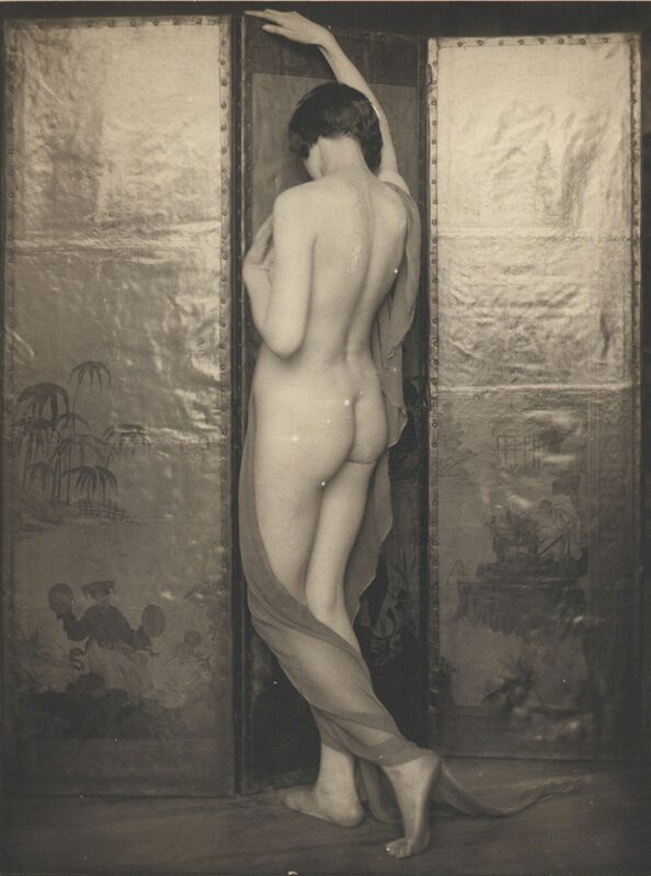 Margaret Watkins, ‘Academic Nude - Tower of Ivory’, 1924, Photography, Vintage platinum/palladium print, Robert Mann Gallery