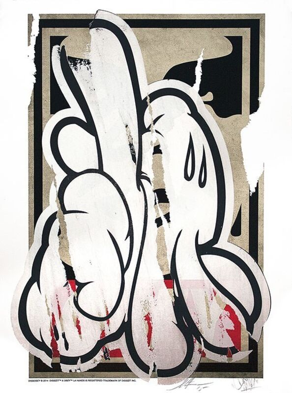 Shepard Fairey, ‘Dissobey’, 2015, Print, Screenprint on Paper, Rudolf Budja Gallery
