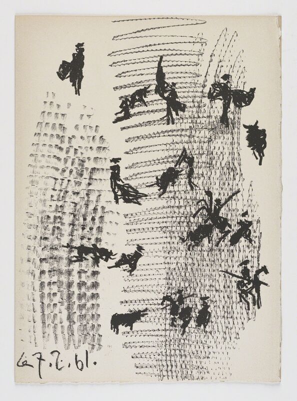 Pablo Picasso, ‘Toros y Toreros’, 1961, Lithograph printed in black, Frederick Mulder