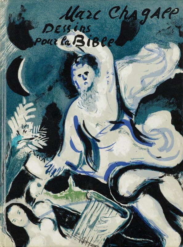 Marc Chagall, ‘Dessins pour la Bible’, 1960, Print, Book with 1 colour lithograph for the book cover as well as 24 colour- and 23 lithographs, Koller Auctions