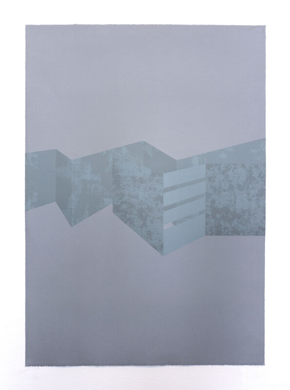 Jon Greene, ‘Fenced Off’, 2020, Print, Monotype, Zane Bennett Contemporary Art