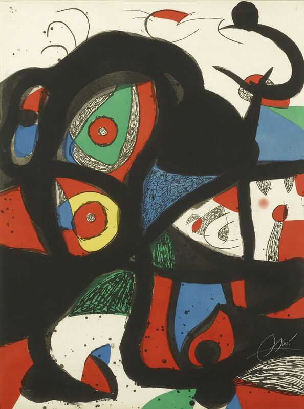 Joan Miró, ‘Gargantua (D. 972)’, 1977, Print, Etching and aquatint printed in colors with carborundum, Sotheby's