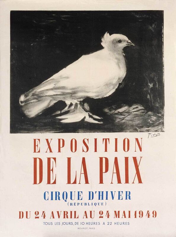 Pablo Picasso, ‘Exposition de la Paix’, 1949, Print, Lithograph, Goldmark Gallery