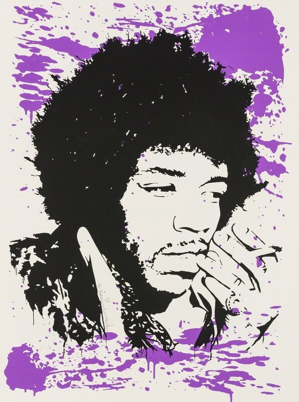 Mr. Brainwash, ‘Jimi Hendrix’, 2009, Print, Screenprint in colours, Forum Auctions