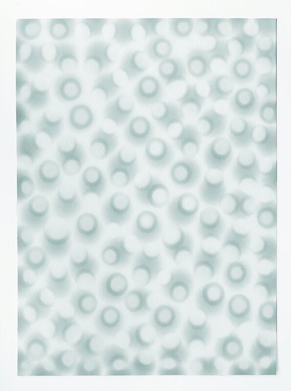 Nora Schattauer, ‘Wassergrau Blasen 17’, 2012, Drawing, Collage or other Work on Paper, Mineral solutions on chromatography paper, Galerie Rupert Pfab