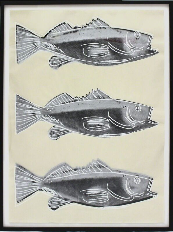 Andy Warhol, ‘Fish (FS IIIA.39)’, 1983, Print, Screenprint on Wallpaper, Revolver Gallery