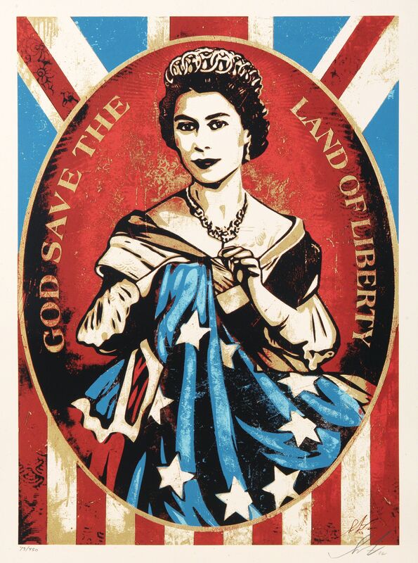 Shepard Fairey, ‘Americana Box Set’, 2012, Print, A complete set of 12 screen prints in colours, Tate Ward Auctions