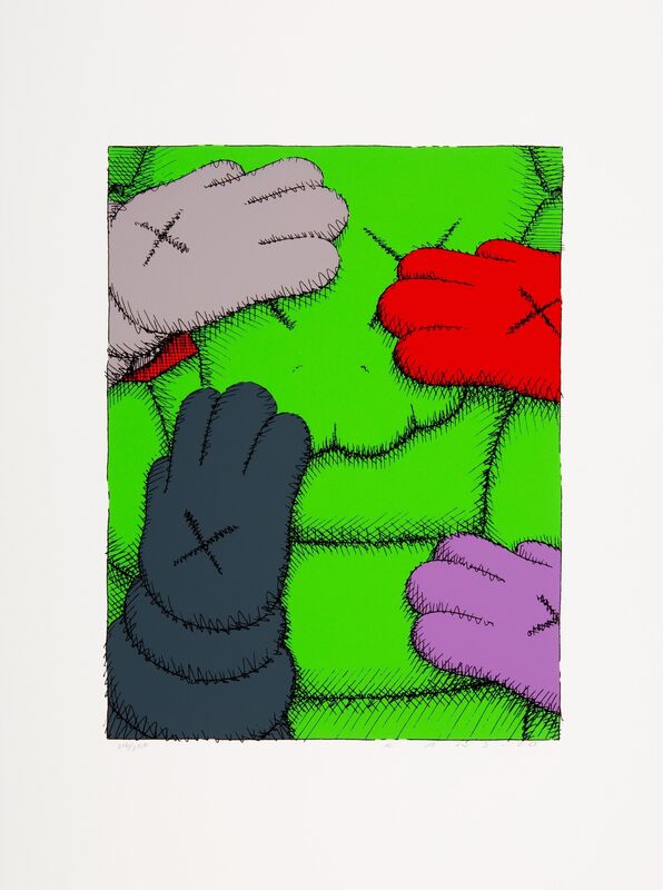 KAWS, ‘Urge’, 2020, Books and Portfolios, Portfolio with 10 screenprints in color on Saunders Waterford HP hi-white paper, Heritage Auctions