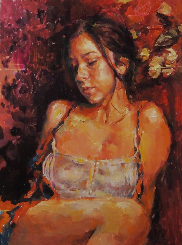 Jaclyn Alderete, ‘Saudade’, 2015, Painting, Oil, Abend Gallery